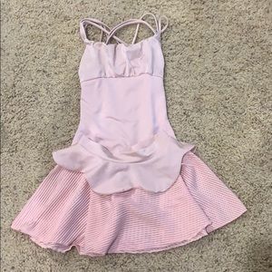 Capezio leotard and matching skirt size small girl